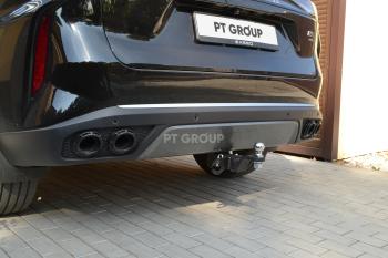13 699 р. Фаркоп под съемный квадрат Petroil Tuning EXEED RX (2022-2025)  с доставкой в г. Чебоксары. Увеличить фотографию 2