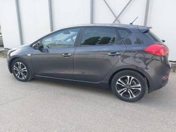 3 289 р. Пластиковые накладки порогов Фанат Тюнинг KIA Ceed 2 JD дорестайлинг универсал (2012-2016) (неокрашенные (глянец под окраску))  с доставкой в г. Чебоксары. Увеличить фотографию 3