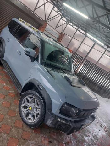 3 289 р. Воздухозаборник на капот в стиле Hammer универсальный Фанат Тюнинг Ford Focus 3 седан рестайлинг (2014-2019) (неокрашенный (глянец под окраску))  с доставкой в г. Чебоксары. Увеличить фотографию 2