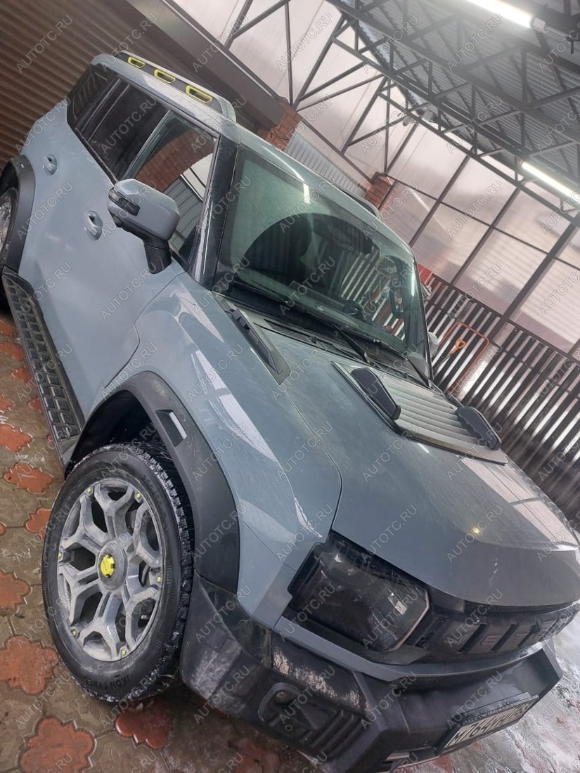 3 289 р. Воздухозаборник на капот в стиле Hammer универсальный Фанат Тюнинг Ford Focus 3 седан рестайлинг (2014-2019) (неокрашенный (глянец под окраску))  с доставкой в г. Чебоксары
