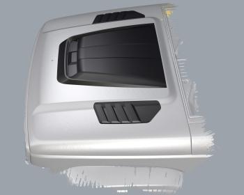 21 599 р. Накладки на капот RALEX  Tank 300 (2020-2025) (черный матовый)  с доставкой в г. Чебоксары. Увеличить фотографию 2
