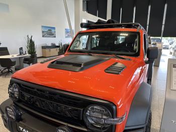 21 599 р. Накладки на капот RALEX  Tank 300 (2020-2025) (черный матовый)  с доставкой в г. Чебоксары. Увеличить фотографию 11