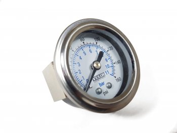1 449 р. Манометр VIAIR 1.5 160 PSI, белый Viair 90084  с доставкой в г. Чебоксары. Увеличить фотографию 2
