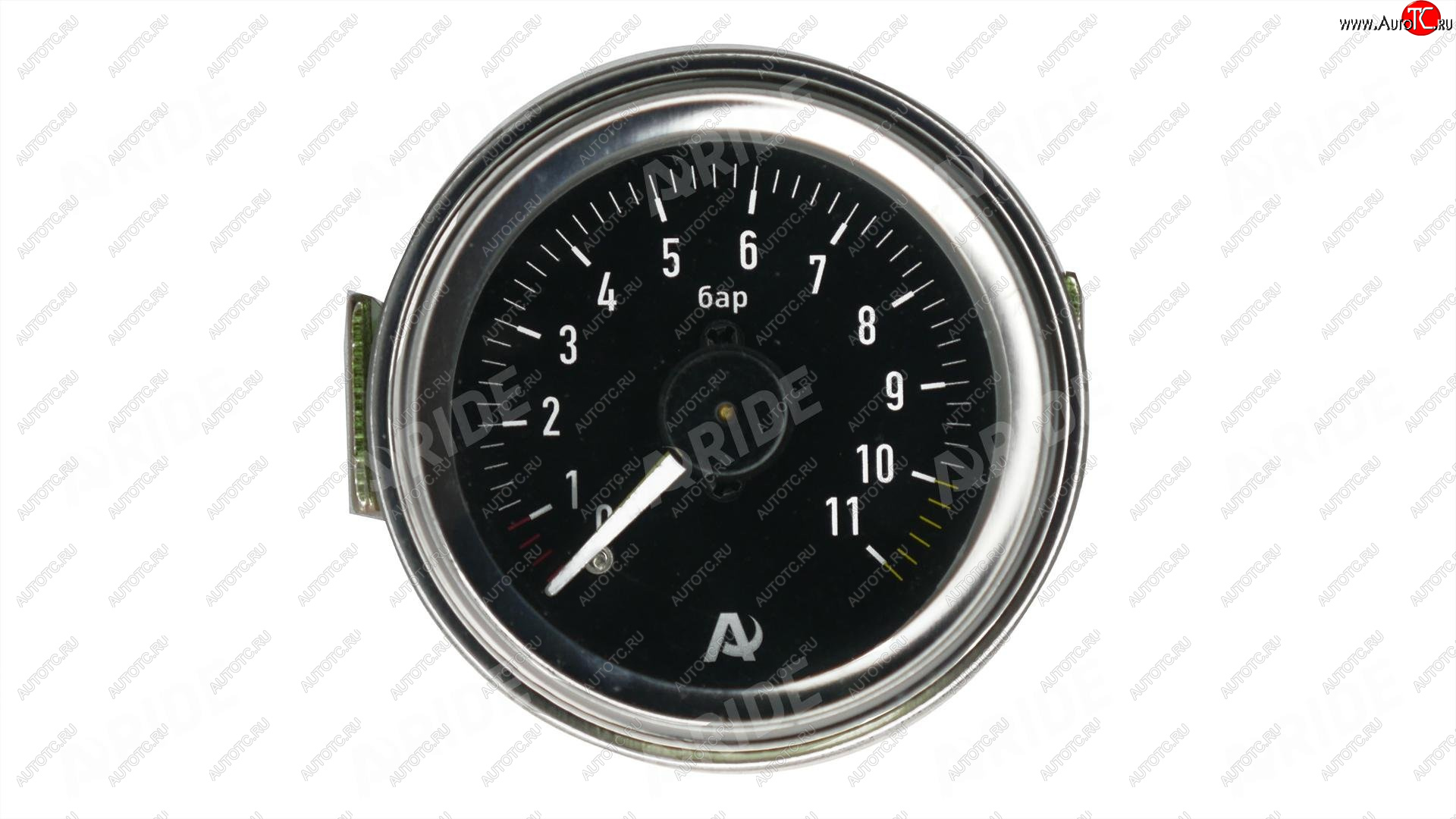 3 299 р. Манометр ARIDE 53 мм, 2х11 бар (160 PSI), 2, черный Арайд м 53 2 11  с доставкой в г. Чебоксары