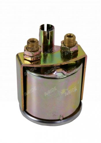 2 699 р. Манометр ARIDE 53 мм, 2х15 бар (220 PSI), 2, черный Арайд м 53 2 15  с доставкой в г. Чебоксары. Увеличить фотографию 2