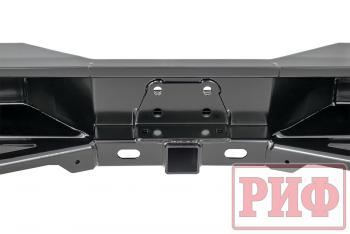 89 129 р. Бампер РИФ силовой задний Toyota Land Cruiser 76 2007+ с квадратом под фаркоп и фонарями РИФ rif076-21150  с доставкой в г. Чебоксары. Увеличить фотографию 7