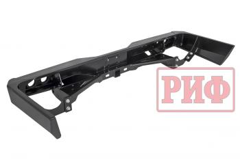 89 129 р. Бампер РИФ силовой задний Toyota Land Cruiser 76 2007+ с квадратом под фаркоп и фонарями РИФ rif076-21150  с доставкой в г. Чебоксары. Увеличить фотографию 3