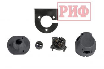 75 709 р. Бампер РИФ силовой задний Toyota Land Cruiser 78 2007+ с квадратом под фаркоп и фонарями РИФ rif078-21150  с доставкой в г. Чебоксары. Увеличить фотографию 14