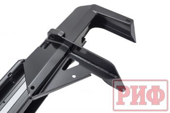 75 709 р. Бампер РИФ силовой задний Toyota Land Cruiser 78 2007+ с квадратом под фаркоп и фонарями РИФ rif078-21150  с доставкой в г. Чебоксары. Увеличить фотографию 12