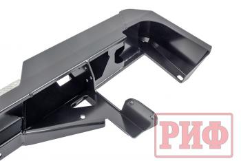 75 709 р. Бампер РИФ силовой задний Toyota Land Cruiser 78 2007+ с квадратом под фаркоп и фонарями РИФ rif078-21150  с доставкой в г. Чебоксары. Увеличить фотографию 9