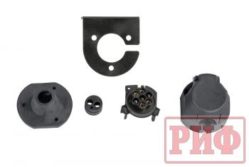 100 649 р. Бампер РИФ силовой задний Toyota Land Cruiser 78 2007+ с квадратом под фаркоп, калиткой и фонарями РИФ rif078-21125  с доставкой в г. Чебоксары. Увеличить фотографию 15