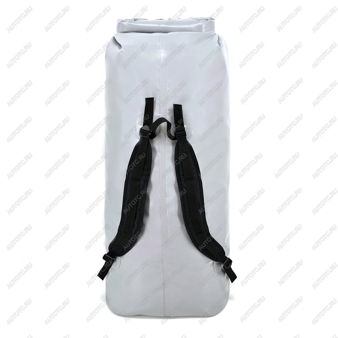 2 979 р. Гермомешок BTrace с лямками DryBag 100л (Серый) BTrace a0358-g  с доставкой в г. Чебоксары