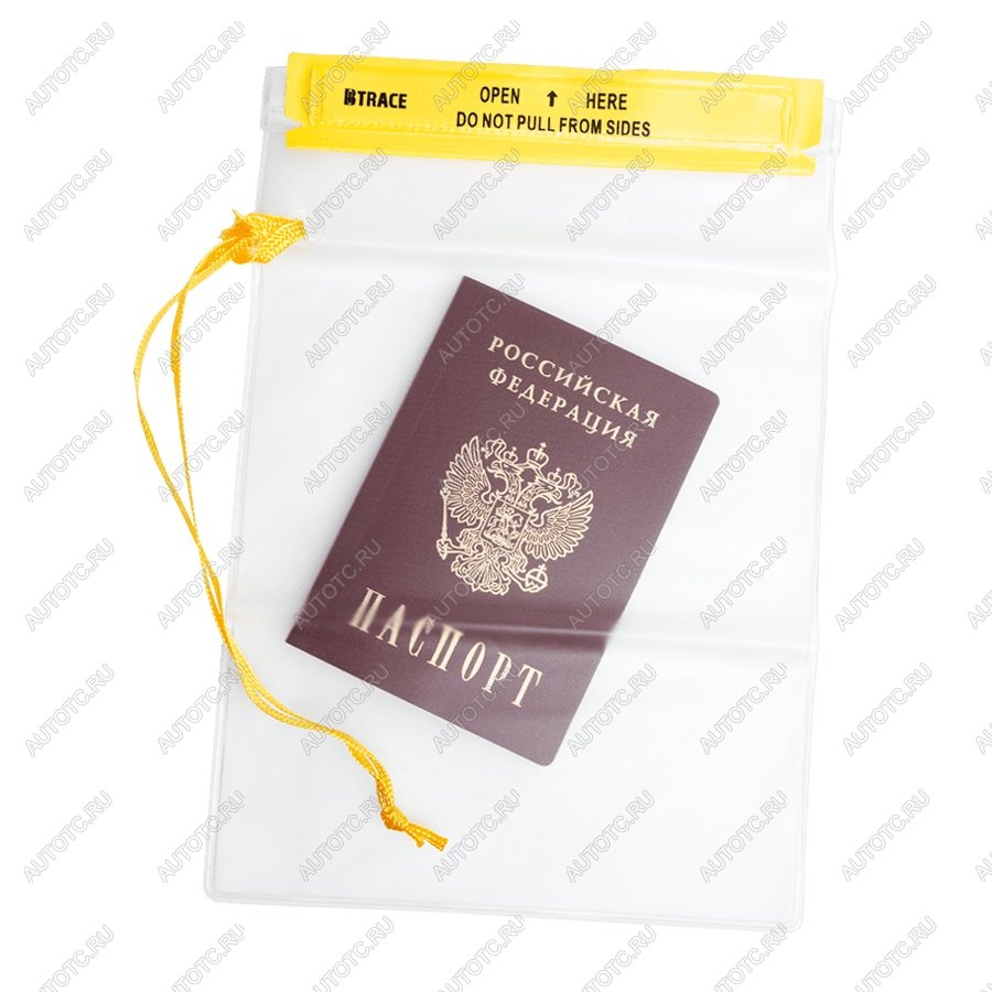 299 р. Гермопакет BTrace плоский ПВХ 18x25 см (Прозрачный) BTrace a0278  с доставкой в г. Чебоксары