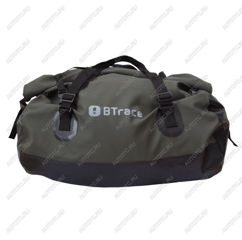 6 849 р. Гермосумка BTrace усиленная ПВХ трикотаж 120л (Оливковыйчерный) BTrace a0335  с доставкой в г. Чебоксары