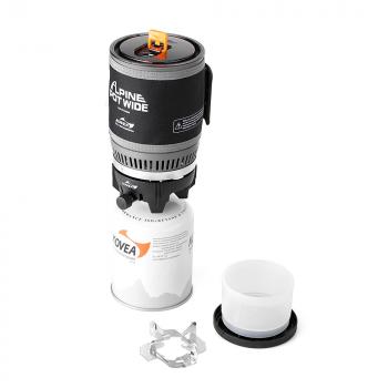 12 799 р. Горелка газовая Kovea Alpine Pot Wide KB-0703W 1 л. KOVEA kb-0703w  с доставкой в г. Чебоксары. Увеличить фотографию 9