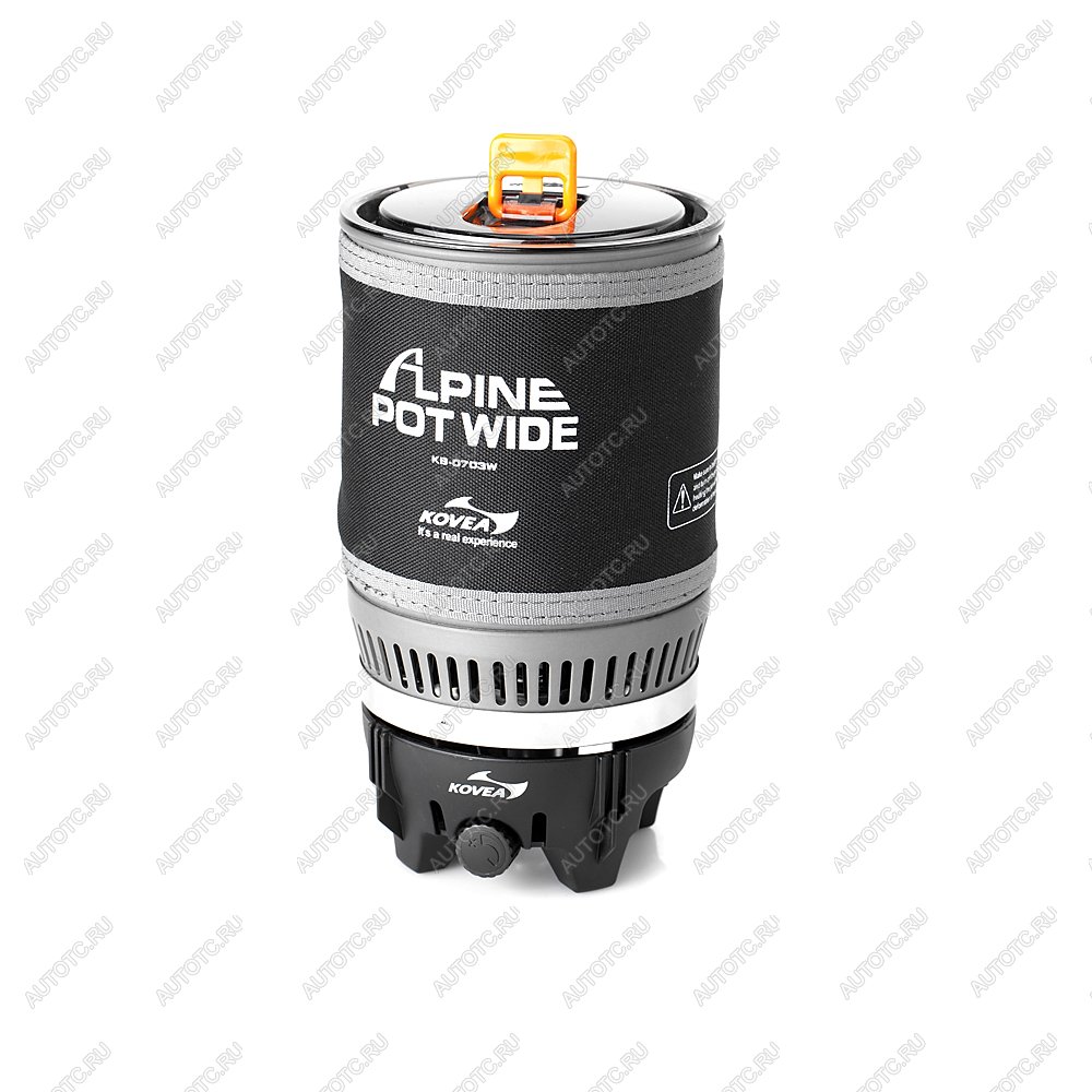 12 799 р. Горелка газовая Kovea Alpine Pot Wide KB-0703W 1 л. KOVEA kb-0703w  с доставкой в г. Чебоксары