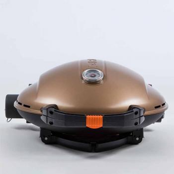 40 899 р. Гриль газовый O-GRILL 500MT bicolor черный-золото, с термометром (в комплекте адаптер тип А) O-GRILL 500mt-gold  с доставкой в г. Чебоксары. Увеличить фотографию 4