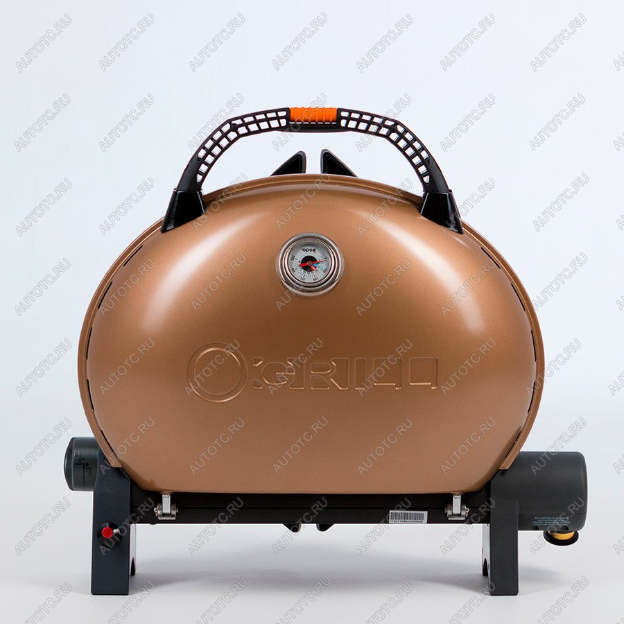 40 899 р. Гриль газовый O-GRILL 500MT bicolor черный-золото, с термометром (в комплекте адаптер тип А) O-GRILL 500mt-gold  с доставкой в г. Чебоксары