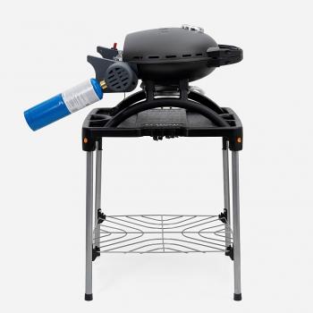 40 899 р. Гриль газовый O-GRILL 500MT черный, с термометром (в комплекте адаптер тип А) O-GRILL 500mt-black  с доставкой в г. Чебоксары. Увеличить фотографию 22