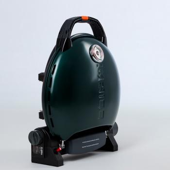 47 899 р. Гриль газовый O-GRILL 700T bicolor черный-зеленый (в комплекте адаптер тип А) O-GRILL 700t-green  с доставкой в г. Чебоксары. Увеличить фотографию 2