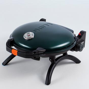 47 899 р. Гриль газовый O-GRILL 700T bicolor черный-зеленый (в комплекте адаптер тип А) O-GRILL 700t-green  с доставкой в г. Чебоксары. Увеличить фотографию 5