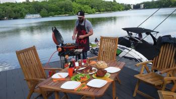 47 899 р. Гриль газовый O-GRILL 700T bicolor черный-кремовый (в комплекте адаптер тип А) O-GRILL 700t-cream  с доставкой в г. Чебоксары. Увеличить фотографию 27
