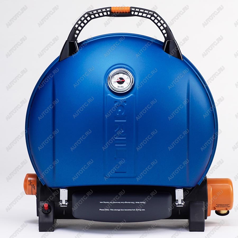 51 899 р. Гриль газовый O-GRILL 800T синий (в комплекте адаптер тип А) O-GRILL 800t-blue  с доставкой в г. Чебоксары