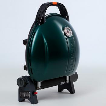 50 899 р. Гриль газовый O-GRILL 900МT bicolor черный-зеленый (в комплекте адаптер тип А) O-GRILL 900mt-green  с доставкой в г. Чебоксары. Увеличить фотографию 3