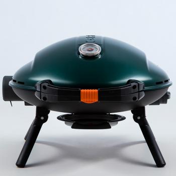 50 899 р. Гриль газовый O-GRILL 900МT bicolor черный-зеленый (в комплекте адаптер тип А) O-GRILL 900mt-green  с доставкой в г. Чебоксары. Увеличить фотографию 10