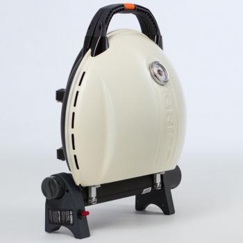 Гриль газовый O-GRILL 900МT bicolor черный-кремовый (в комплекте адаптер тип А) O-GRILL 900mt-cream