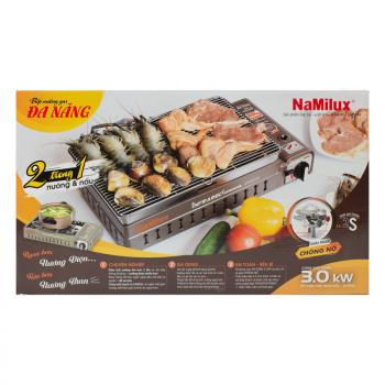 8 259 р. Гриль газовый портативный NaMilux NA-G4205PS (GM2120PS2W) (с переходником) NaMilux na-g4205ps-(gm2120ps-2w)  с доставкой в г. Чебоксары. Увеличить фотографию 5