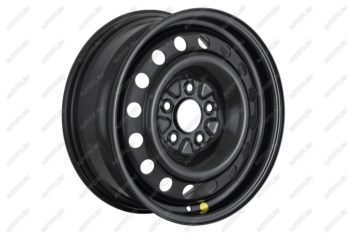 5 829 р. Диск усиленный Renault Duster, Nissan Qashqai, X-Trail, Toyota Rav4 стальной черный 5х114,3 6,5R16 d66,1 ET+40 OFF-ROAD Wheels 1665-51466bl-40a11  с доставкой в г. Чебоксары