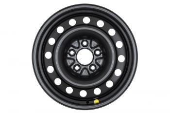 5 829 р. Диск усиленный Renault Duster, Nissan Qashqai, X-Trail, Toyota Rav4 стальной черный 5х114,3 6,5R16 d66,1 ET+40 OFF-ROAD Wheels 1665-51466bl-40a11  с доставкой в г. Чебоксары. Увеличить фотографию 2