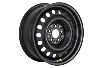 Диск усиленный Nissan Qashqai, X-Trail, Toyota Rav4 стальной черный 5х114,3 7R17 d66,1 ET+40 OFF-ROAD Wheels 1770-51466bl-40a11