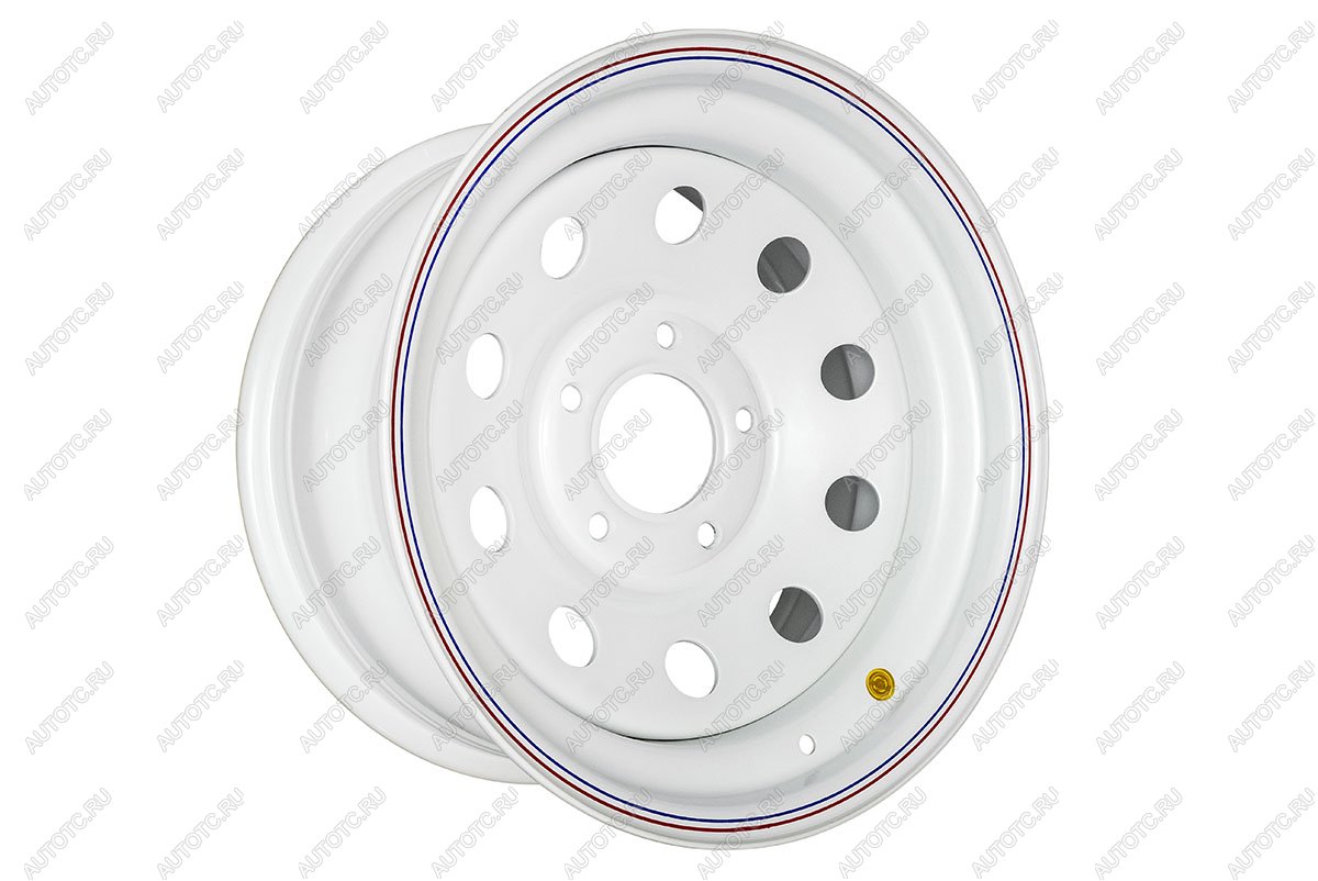 6 629 р. Диск усиленный Мерседес стальной белый 5x130 8xR16 ET-0 OFF-ROAD Wheels 1680-53084wh-0  с доставкой в г. Чебоксары