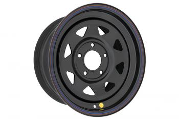 Диск усиленный Мерседес стальной черный 5х130 8xR16 ET+20 OFF-ROAD Wheels 1680-53084bl-20a17