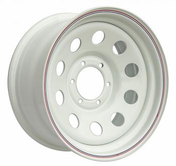 Диск усиленный стальной белый 6x139,7 8xR16 d110 ET+10 OFF-ROAD Wheels 1680-63910wh-10