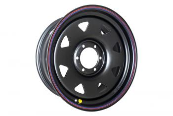 Диск усиленный стальной черный 6x139,7 8xR18 d110 ET+15 (треуг.) OFF-ROAD Wheels 1880-63910bl-15a17