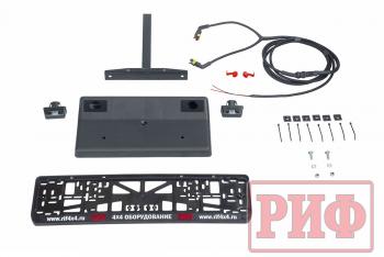 93 329 р. Калитка РИФ с фаркопом в штатный бампер Toyota Land Cruiser 200 2008-2015 под нештатное колесо, с подсветкой номера РИФ rif200-80000  с доставкой в г. Чебоксары. Увеличить фотографию 8