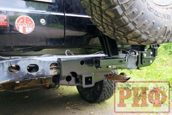 72 509 р. Калитка РИФ с фаркопом в штатный задний бампер Toyota Land Cruiser 105 РИФ rif105-80004  с доставкой в г. Чебоксары. Увеличить фотографию 8
