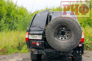 72 509 р. Калитка РИФ с фаркопом в штатный задний бампер Toyota Land Cruiser 105 РИФ rif105-80004  с доставкой в г. Чебоксары. Увеличить фотографию 5