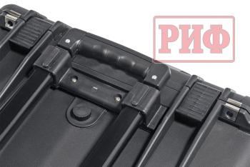 12 649 р. Кейс защитный ударопрочный РИФ 500х305х457 мм на колесах с телескопической ручкой IP55 РИФ wrt-52  с доставкой в г. Чебоксары. Увеличить фотографию 6