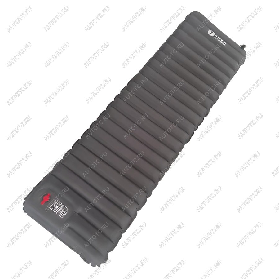 6 899 р. Коврик надувной утеплённый BTrace AirMat Delux,193х59х9 см, с насосом (Серый) BTrace m0221  с доставкой в г. Чебоксары