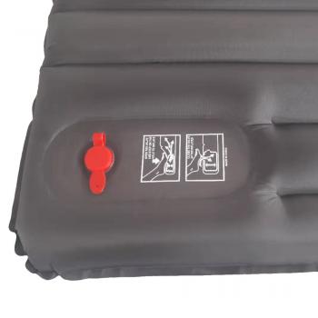 6 899 р. Коврик надувной утеплённый BTrace AirMat Delux,193х59х9 см, с насосом (Серый) BTrace m0221  с доставкой в г. Чебоксары. Увеличить фотографию 3