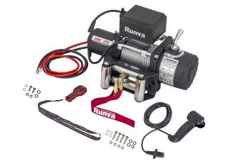 32 889 р. Лебёдка автомобильная электрическая 12V Runva 5000 lbs 2268 кг RUNVA ewx5000s  с доставкой в г. Чебоксары. Увеличить фотографию 3