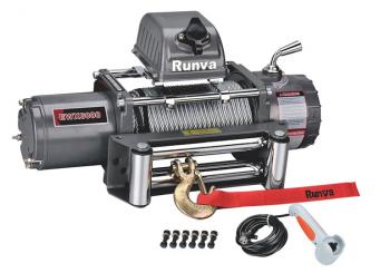 Лебёдка автомобильная электрическая 12V Runva 6000 lbs 2722 кг RUNVA ewx6000s