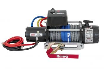 68 999 р. Лебёдка автомобильная электрическая 12V Runva 9500 lbs 4350 кг (синтетический трос) RUNVA ewv9500ssr  с доставкой в г. Чебоксары. Увеличить фотографию 10