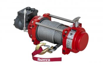 79 889 р. Лебёдка гидравлическая Runva 10000 lbs 4536 кг RUNVA hwn10000iyd  с доставкой в г. Чебоксары. Увеличить фотографию 4