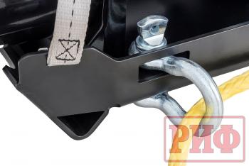 55 949 р. Лебёдка переносная РИФ 9000SR c облегчённой площадкой и проводами (синтетический трос) РИФ ewg9000usr-kit1  с доставкой в г. Чебоксары. Увеличить фотографию 5