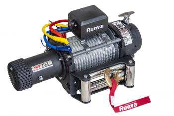81 149 р. Лебёдка электрическая (индустр.) 24V Runva 17500 lbs 7960 кг RUNVA ewn17500s24v  с доставкой в г. Чебоксары. Увеличить фотографию 2